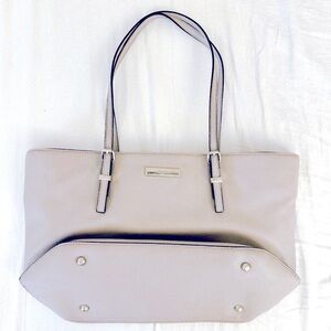 NINE WEST Gray Tote Bag